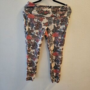 Slim Sation by Multiples Leggings Wm Med Multicolor Slimming stretch Lounge